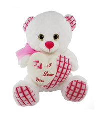 Orso 35cm Peluche Pupazzo Cuore Scritta "i Love You" Fiocco San Valentino 84680         