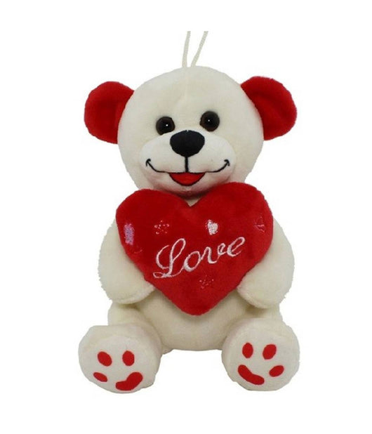 Orso Peluche Orsetto Con Cuore Scritta Love 16cm Laccio Idea San Valentino 94879         