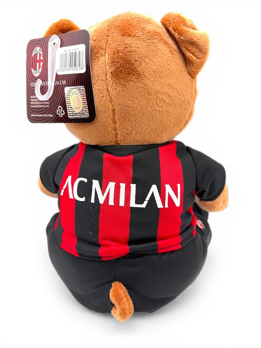 Orso Milan Peluche 24 cm , Teddy Bear Ufficiale ‎