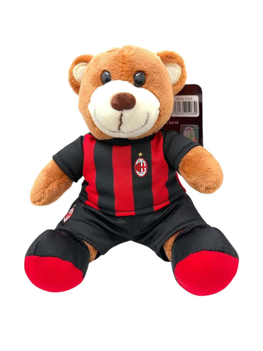 Orso Milan Peluche 16 cm , Teddy Bear Ufficiale