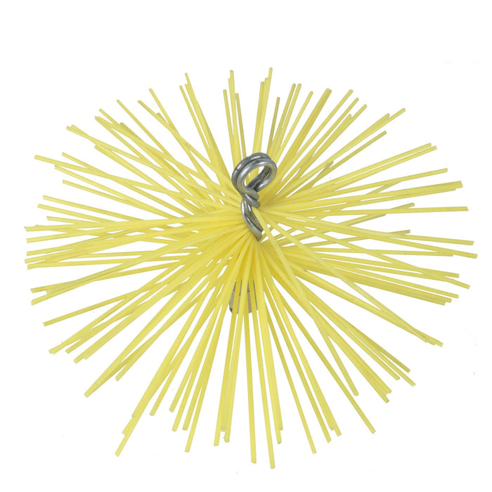 Scovolo rotondo in nylon universali per canna fumaria mm 150