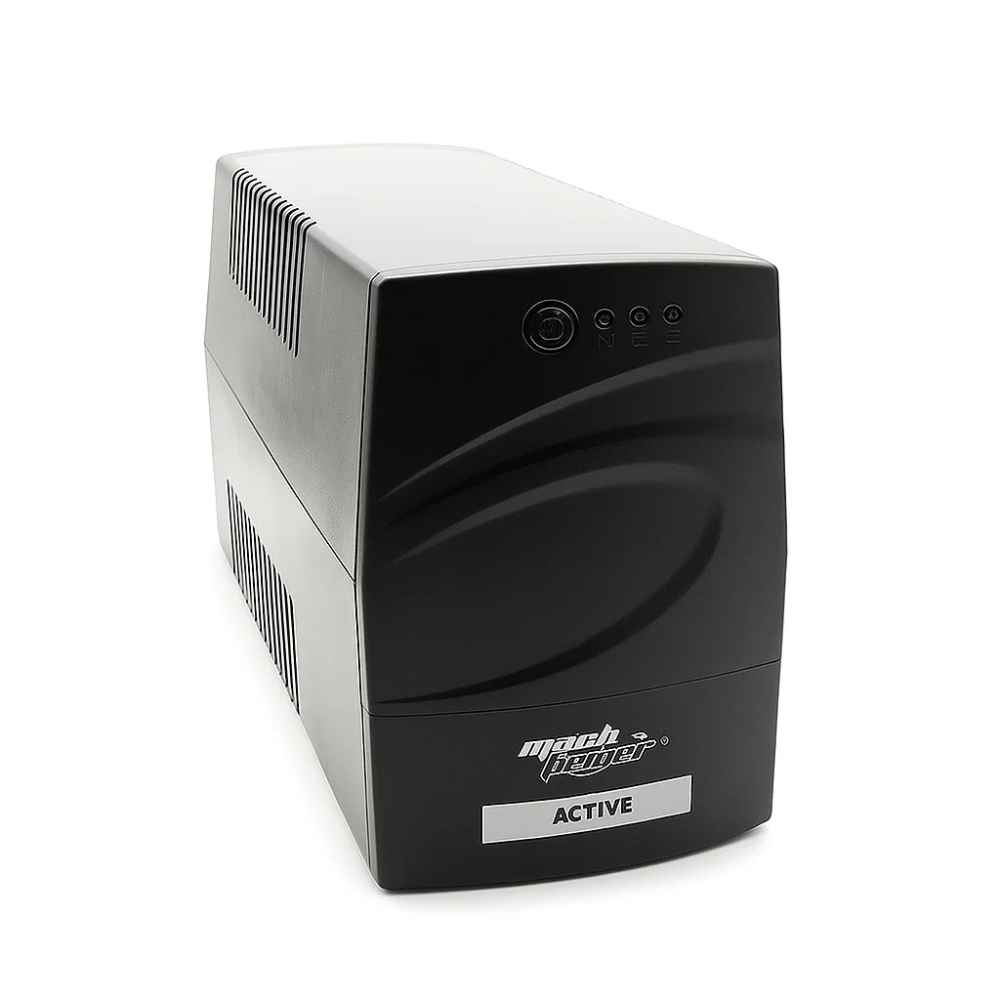 Mach power ups line interactive con display led e protezione avanzata *** potenza ampere (va) 600 va, confezione 1