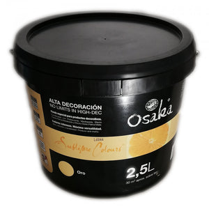 Osaka 2,5lt pittura lavabile per interni colore oro