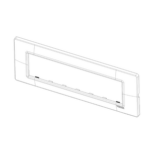 Placca vimar modello plana 7 moduli tecnopolimero 14657 *** colore avorio, confezione 1