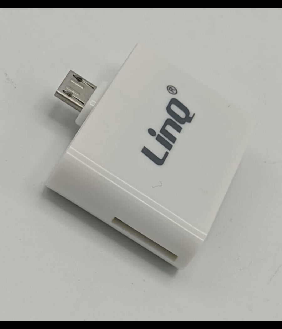 Otg Kit Di Collegamento 2in1 Smart Card Reader Micro Usb Smartphone Tablet Otg-cs5         