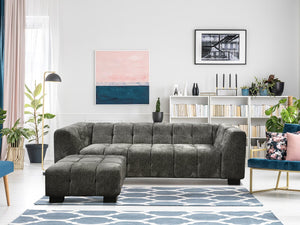 Pouf "Foch" - 84 x 84 x 43 cm - Grigio