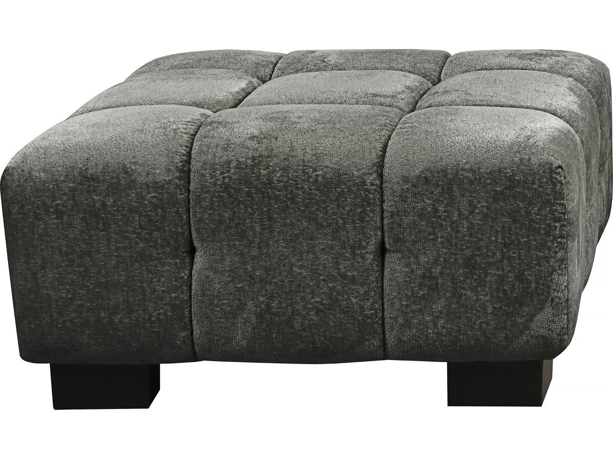 Pouf "Foch" - 84 x 84 x 43 cm - Grigio
