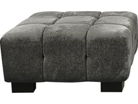 Pouf "Foch" - 84 x 84 x 43 cm - Grigio