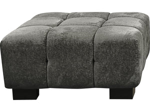 Pouf "Foch" - 84 x 84 x 43 cm - Grigio