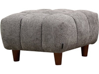 Pouf "Matignon" per divano dritto - 70 x 70 x 46 cm - Grigio