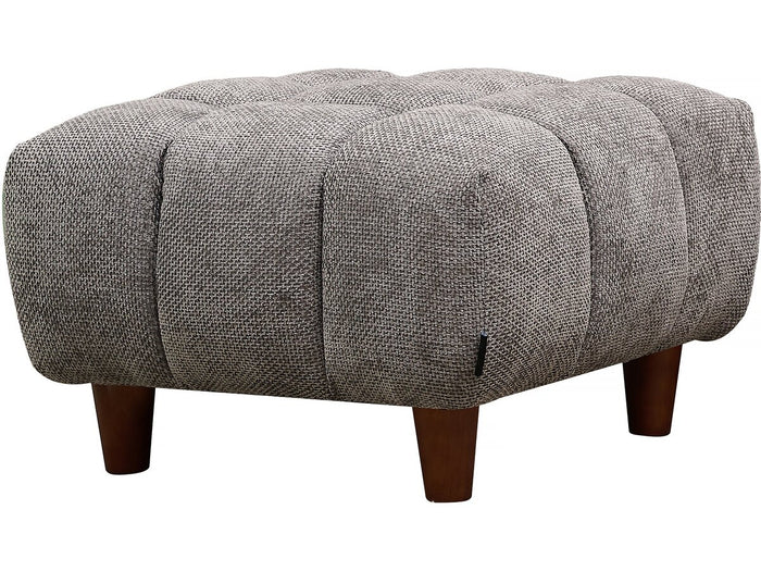 Pouf "Matignon" per divano dritto - 70 x 70 x 46 cm - Grigio