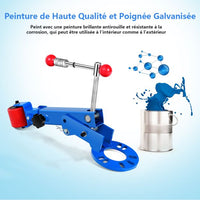 Attrezzo per riparazione parafanghi Prolunga per riformazione rullo parafango con struttura in metallo con braccio regolabile a 180° e 22,9-36 cm per manutenzione auto Blu 20_0007285