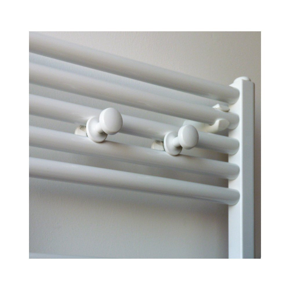 Pika' 2 appendini per radiatori liu' classic colore bianco