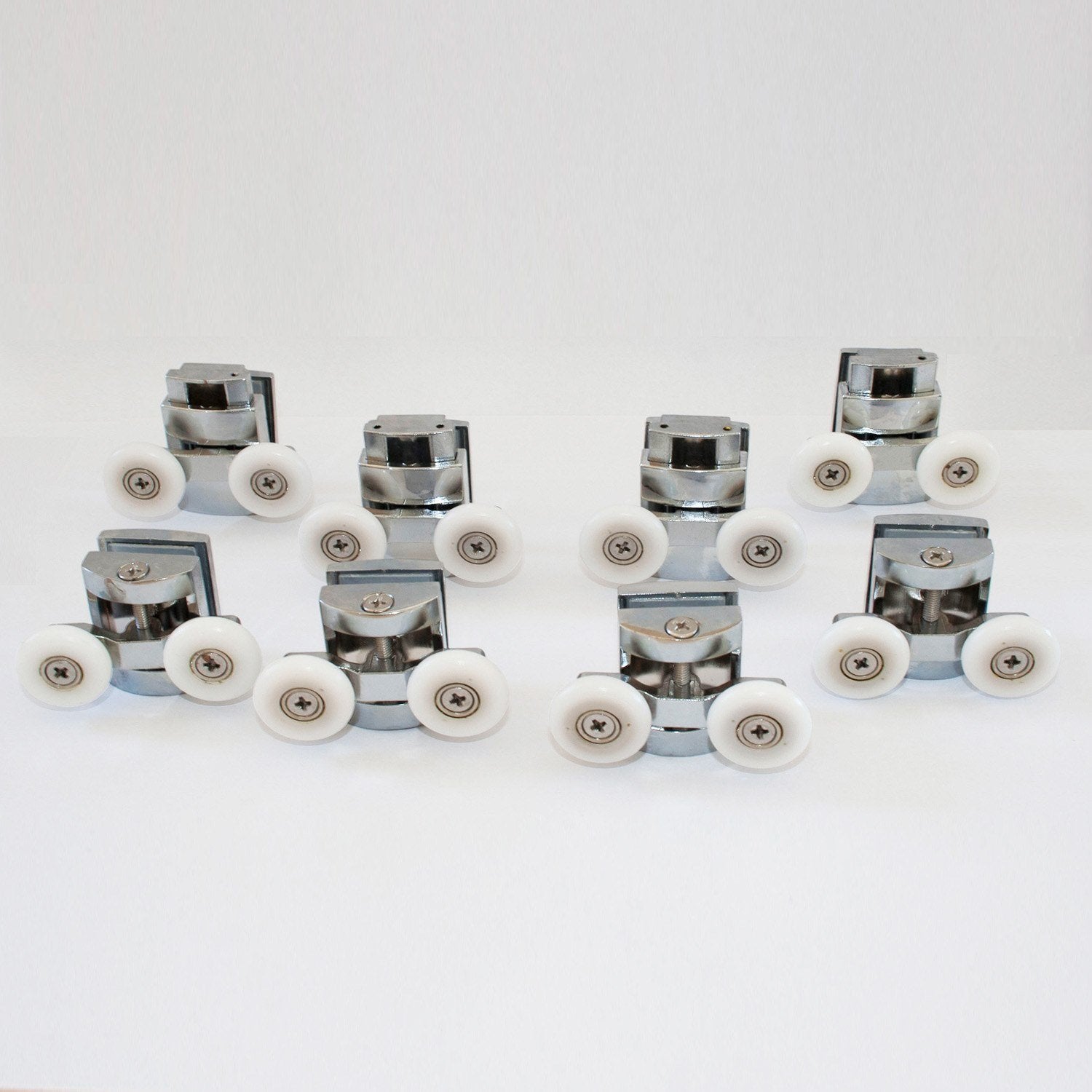 Kit 8 pz cuscinetti di ricambio vetro box doccia anta scorrevole Arkansas