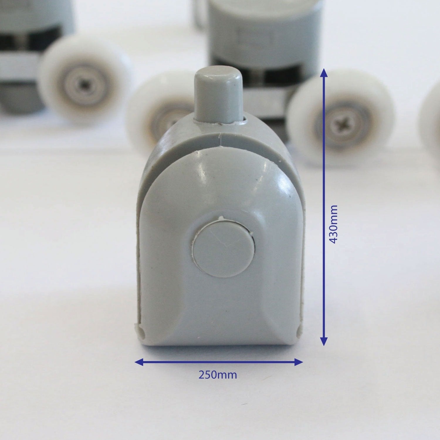 Kit 8 pz cuscinetti di ricambio vetro box doccia anta scorrevole Mix 1