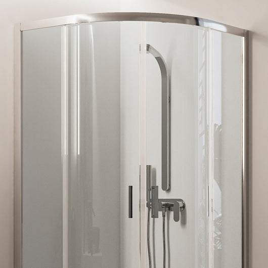 Box Doccia Semicircolare 90x90 H185 Trasparente 6mm mod. Ready