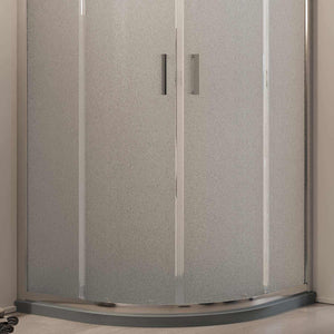 Box Doccia Semicircolare 80x80 H185 Stampato C 6mm mod. Ready