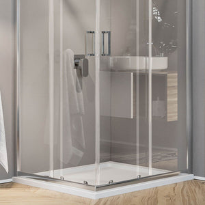 Box Doccia Rettangolare 70x90 H185 Trasparente 6mm mod. Ready