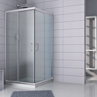 Box Doccia Rettangolare 80x120 H185 Stampato C 6mm mod. Alabama