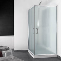 Box Doccia Quadrato 75x75 H185 Stampato C 6mm mod. Alabama