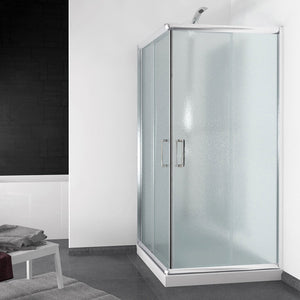 Box Doccia Quadrato 75x75 H185 Stampato C 6mm mod. Alabama