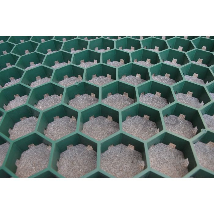 Set 10 Griglie Salvaprato MADE IN ITALY Piastrella Grigliato Carrabile Plastica 0,88mq