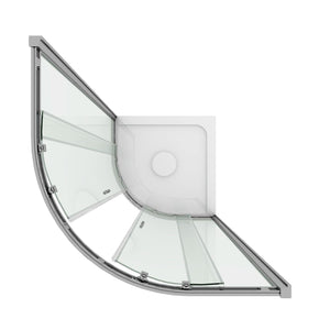 Box doccia semicircolare 80x80 CM H198 stampato C mod. Evolution