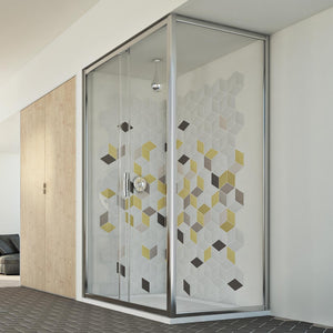 Box Doccia 90x100 CM H198 trasparente mod. Young Duo 1 Anta