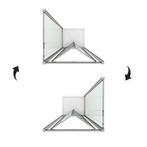 Box Doccia 70x70 AP. 70 CM H198 stampato C mod. Urban Duo P