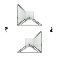 Box Doccia 70x75 AP. 70 CM H198 trasparente mod. Urban Duo P