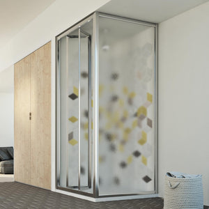 Box Doccia 70x90 AP. 90 CM H198 stampato C mod. Urban Duo P