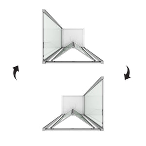 Box Doccia 75x75 AP. 75 CM H198 stampato C mod. Urban Duo P