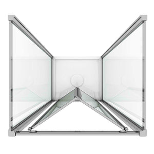 Box Doccia 3 lati 70x75x70 CM H198 trasparente mod. Urban Trio P