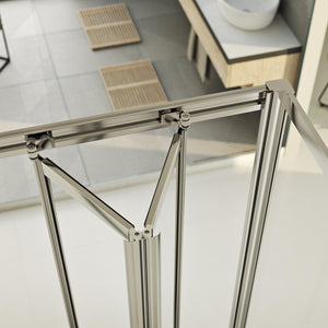 Box Doccia 3 lati 70x100x70 CM H198 trasparente mod. Urban Trio P