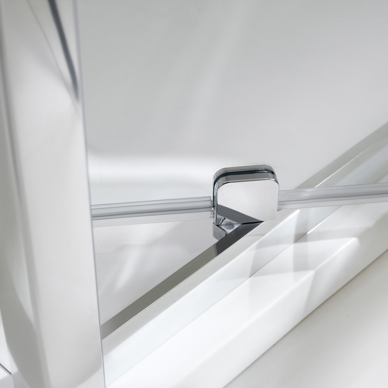 Box Doccia 3 lati 90x80x90 CM H198 stampato C mod. Cristal Trio 2 Ante