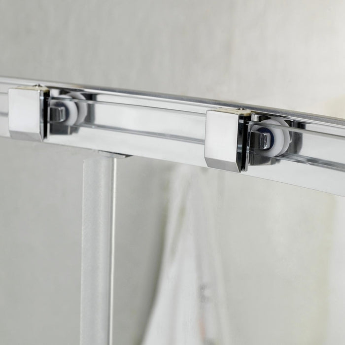 Box Doccia 3 lati 90x130x90 CM H198 stampato C mod. Young Trio 1 Anta P