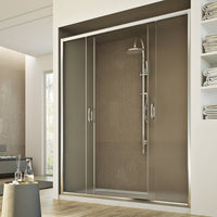 Porta Doccia 150CM H185 stampato C  mod. Replay 2 Ante