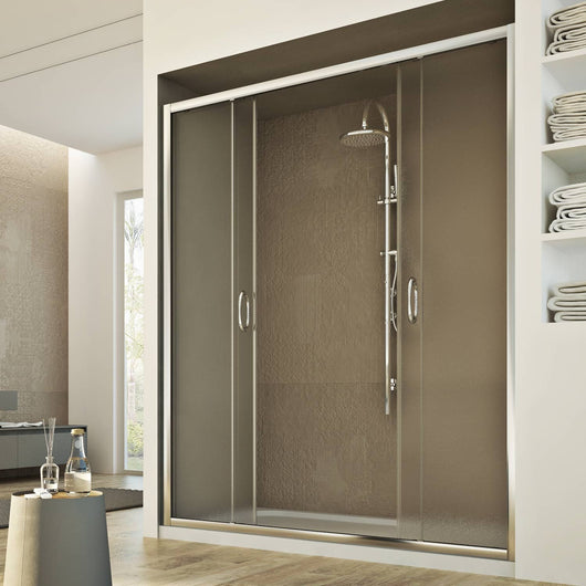 Porta Doccia 160CM H185 stampato C  mod. Replay 2 Ante