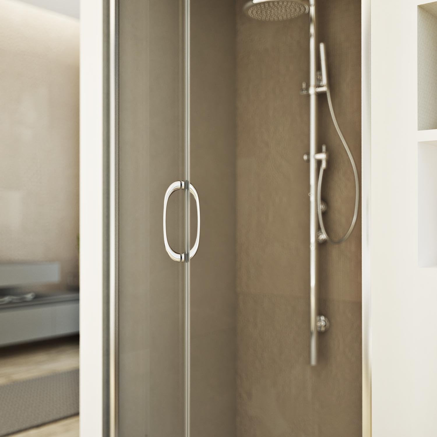 Box doccia 70x72CM H185 trasparente mod. Junior