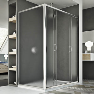 Box Doccia 70x140 CM H185 stampato C mod. Replay Duo 2 Ante