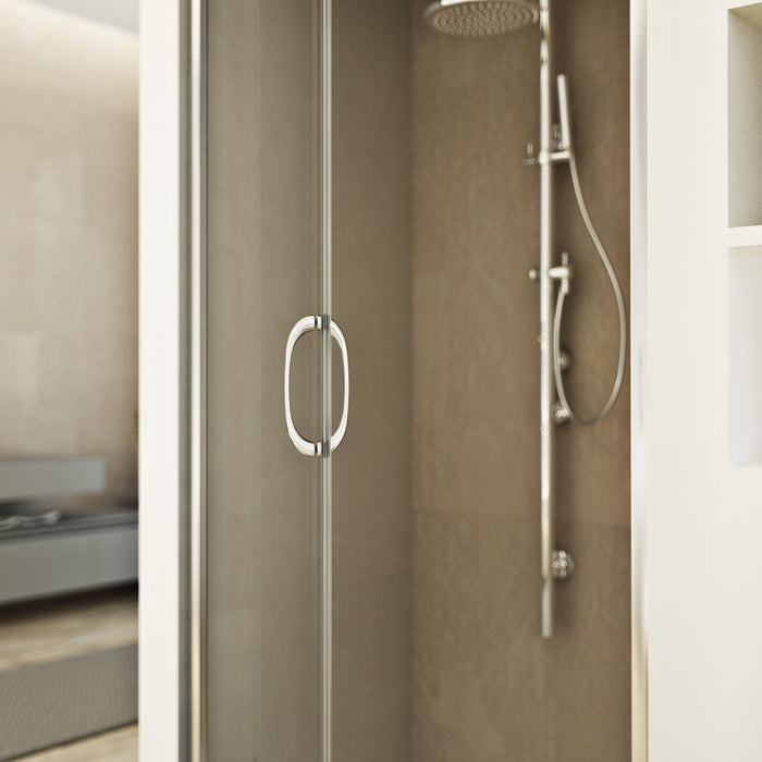 Box Doccia 75x120 CM H185 trasparente mod. Replay Duo 2 Ante