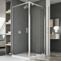 Box Doccia 70x80 AP. 80 CM H185 stampato C mod. Sintesi Duo 2 Ante