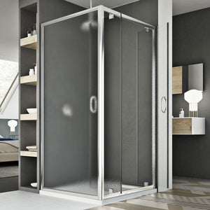 Box Doccia 70x80 AP. 80 CM H185 stampato C mod. Sintesi Duo 2 Ante