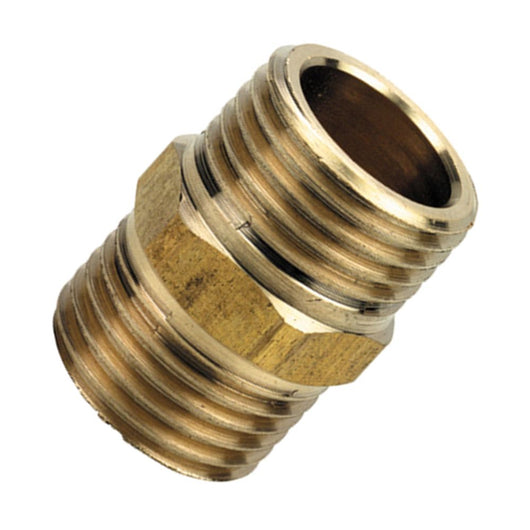 Raccorderia per idraulica raccordo maschio maschio nipple in ottone 3/4" *** misura 3/4'm x 3/4'm, confezione 1