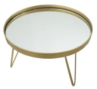 Svuota Tasche Glam Gold/Mirror Cm Ø 36.5X22