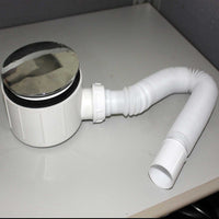 Piletta di Scarico 90mm con Tubo Flessibile