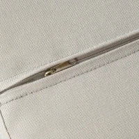 Poltrona da giardino con poggiapiedi in rattan PE, schienale inclinabile e cuscini, design bohémien