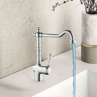 Miscelatore monoforo ottone cucina england one cromato erogazione orientabile *** confezione 1