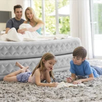 64490ND - Materasso Dura Beam Supreme Teconologia Fiber-Tech Q Con Pompa Elettrica Incorporata Cm 152X203X51