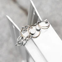 Rampa per Sedia a Rotelle e Scooter per Disabili Pieghevole e Antiscivolo in Alluminio, 305x73.5x5 cm, Argento